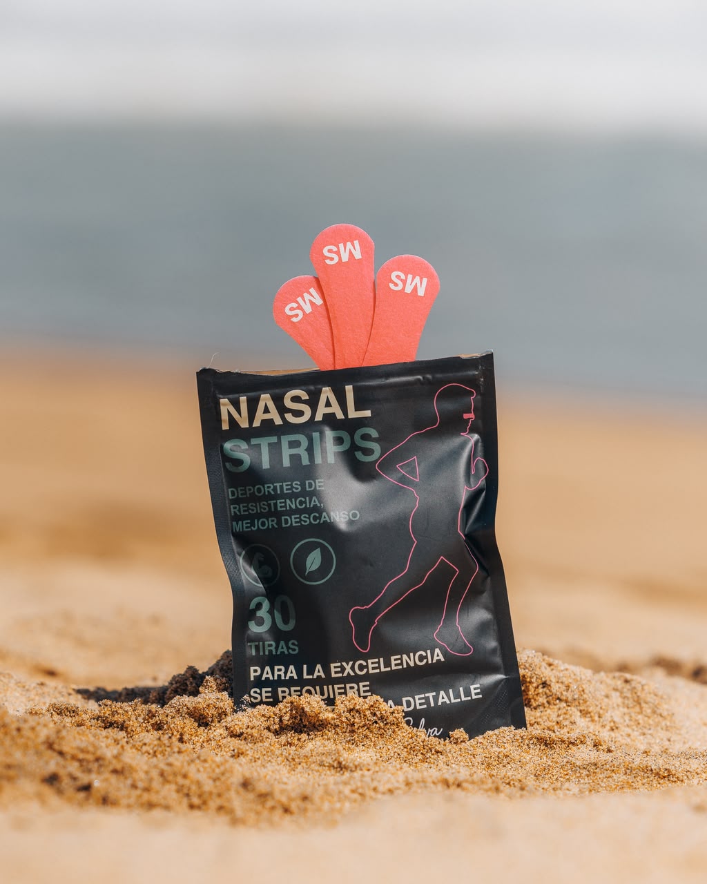 Nasal Strips MS (color Rosado) - Pack 30 días