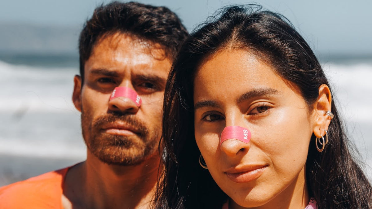 Nasal Strips MS (color Rosado) - Pack 30 días